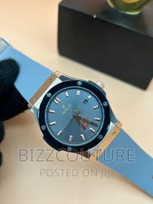 Original HUBLOT Rubber Strap Watch Available in Store