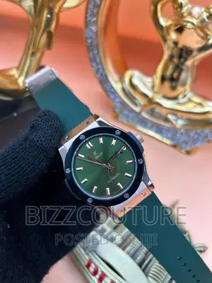 Original HUBLOT Rubber Strap Watch Available in Store