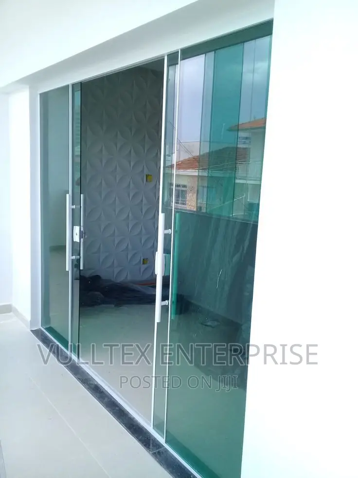 Sliding Double Door Glass.