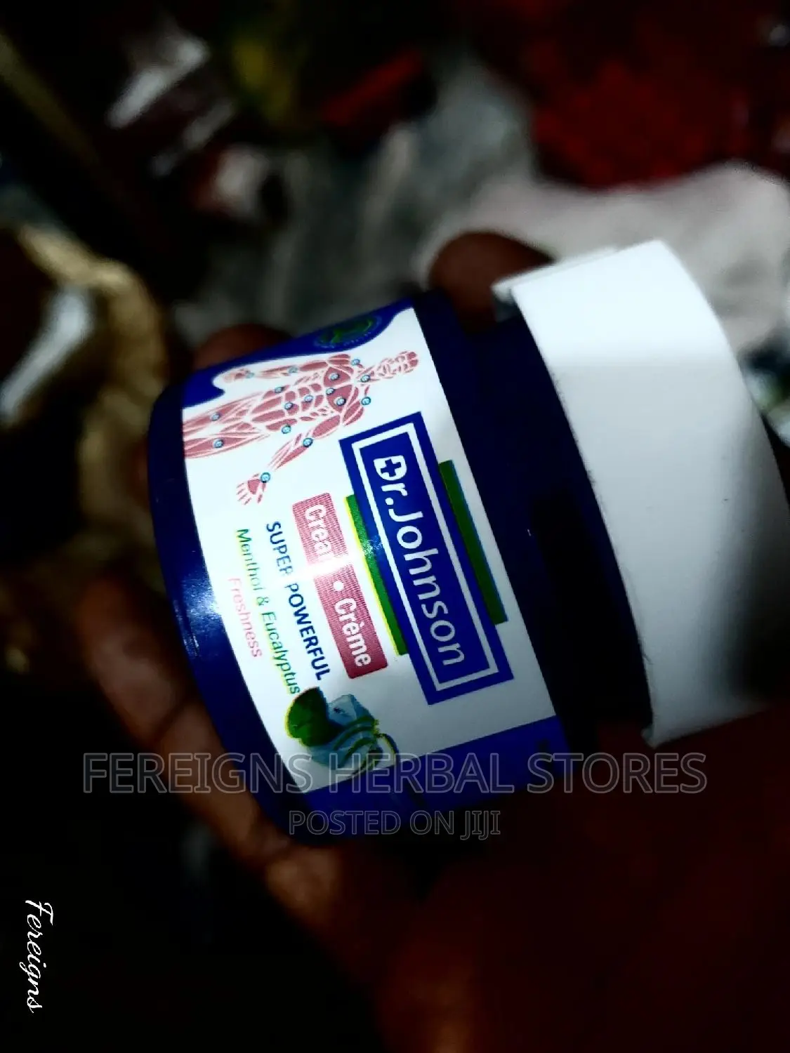 Dr Johnson Pain Reliever Mentholated Cream