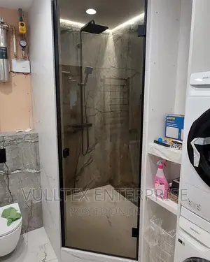 Shower Cubicle Bathroom Door.