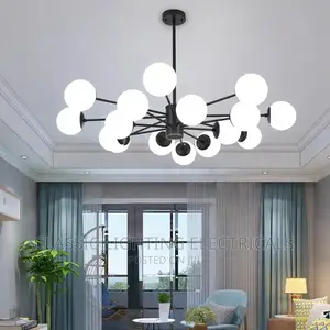 Modern Glass Chandelier Lighting Ceiling Chandeliers Light