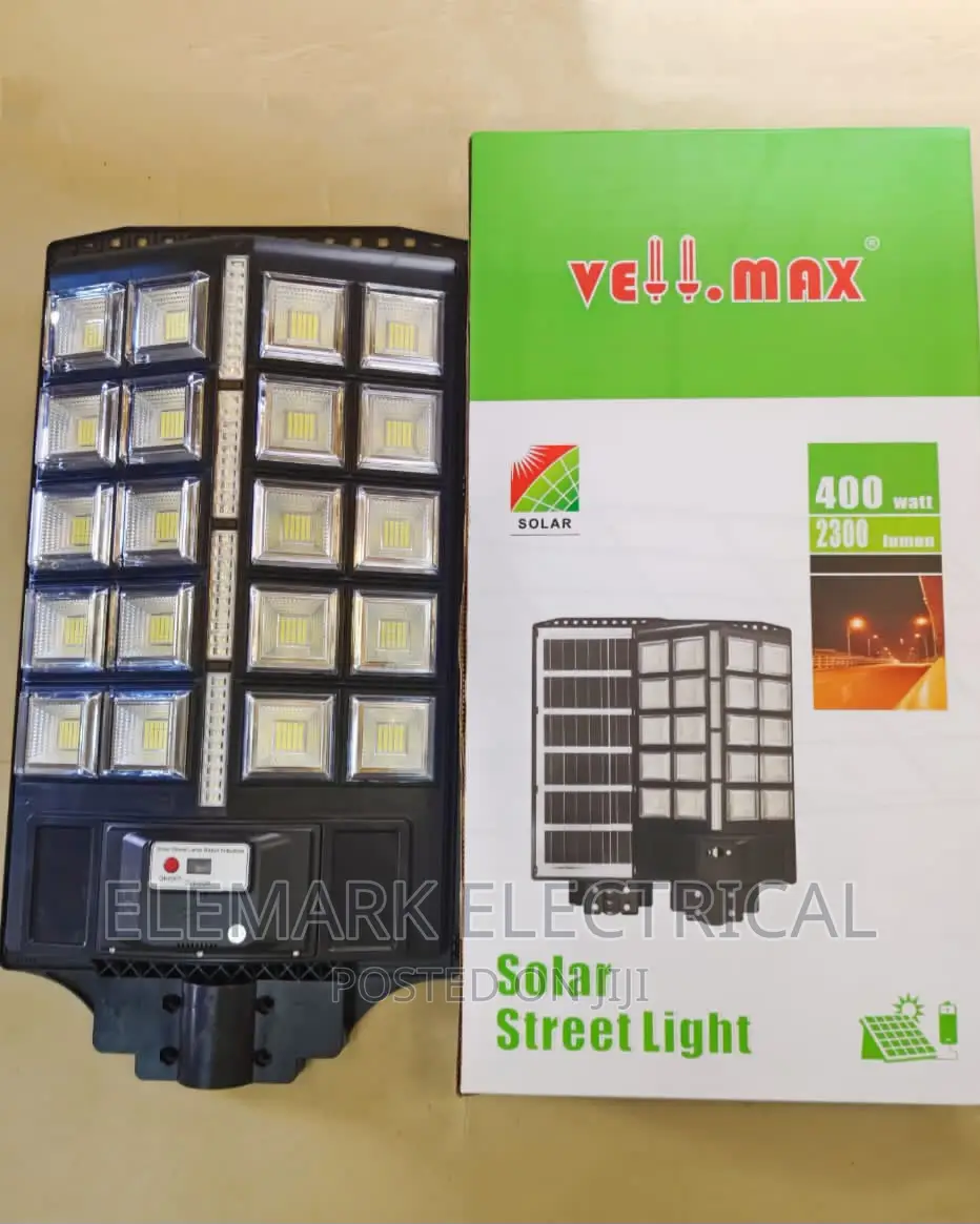 400w/1200watts Vellmax Solar Light