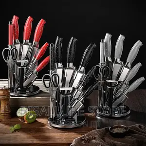 Stainless Steel Knife Set-a