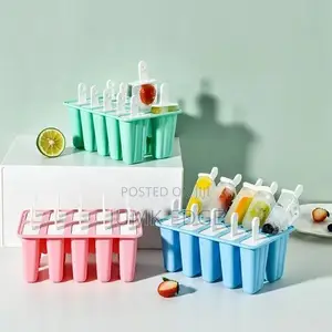 10 and 12 Holes of Popsicle Mold With Accessories