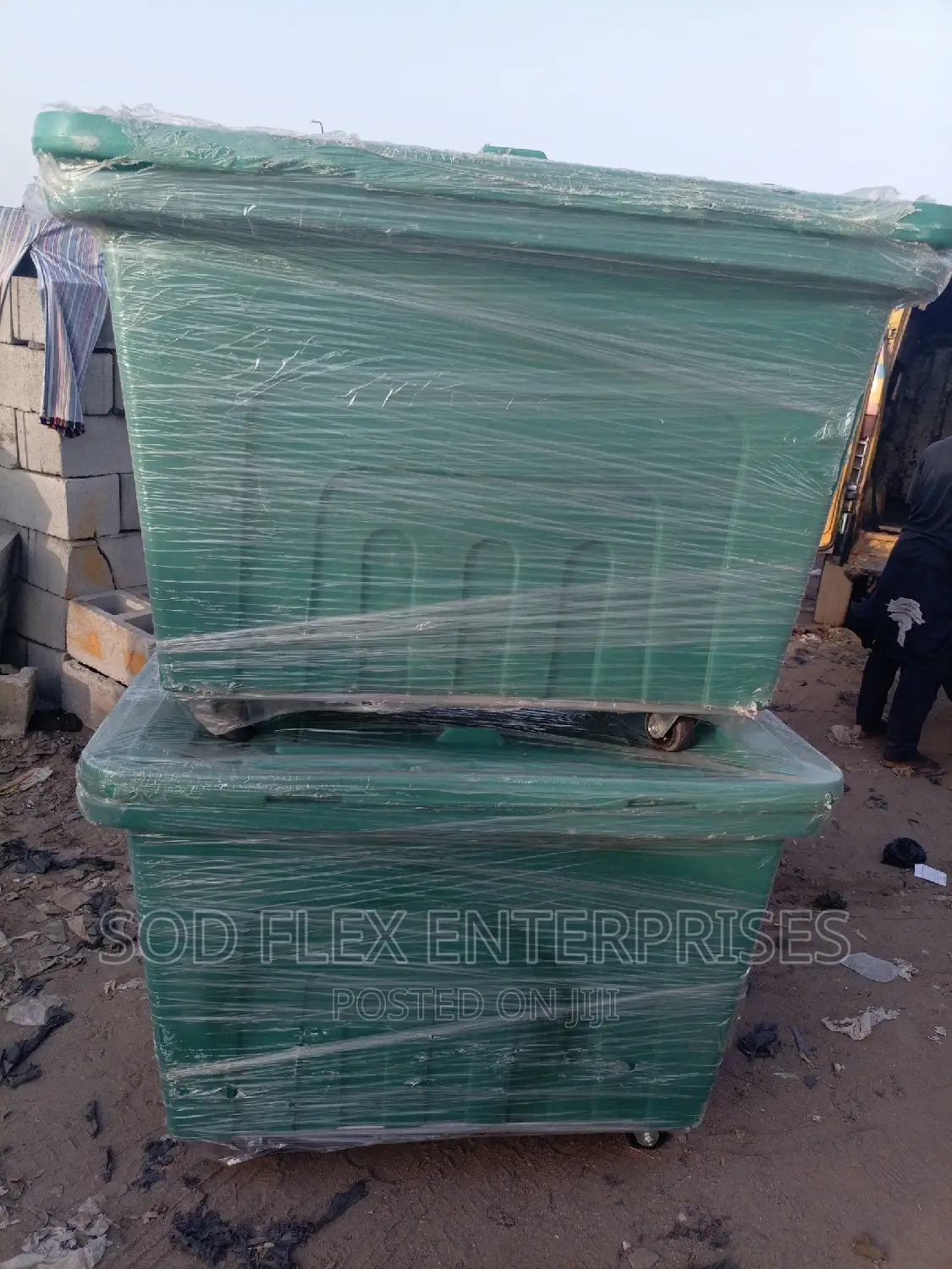 660 Liters Industrial Geepee Waste Bin