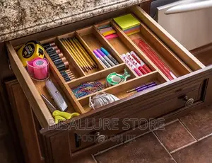 Bamboo Extendable Cutlery Organizer
