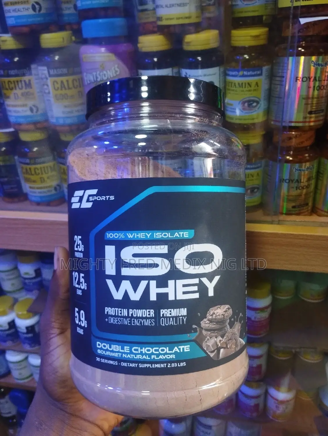 Ec Sport Isolate Whey Protein Powder