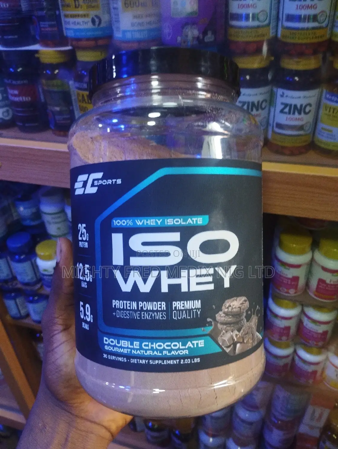 Ec Sport Isolate Whey Protein Powder