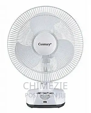 Century 12inch Rechargeable Table Fan