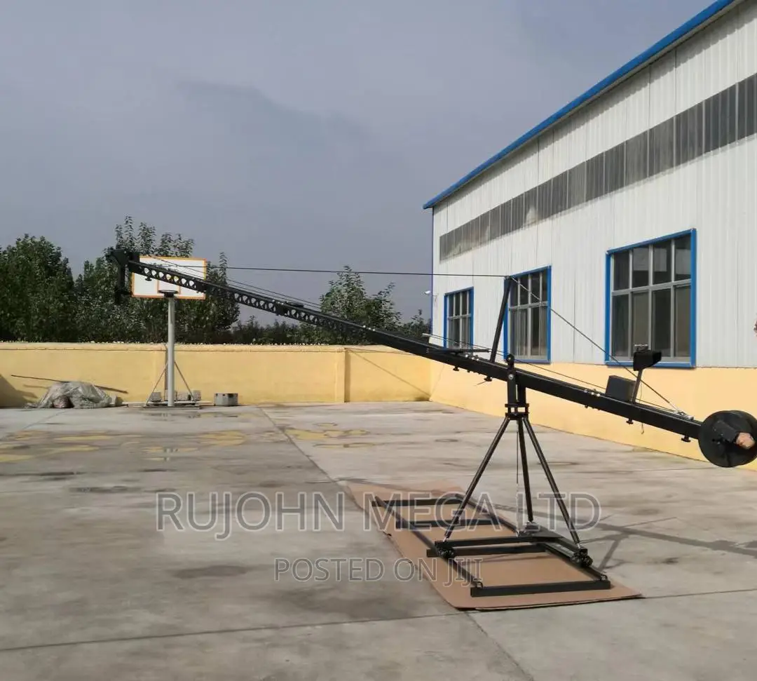20ft Camera Crane With Track Dolly System for Video Shoot