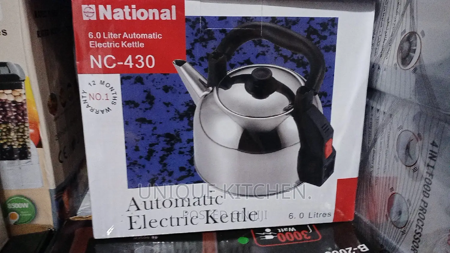 6 Litres Automatic Electric Kettle