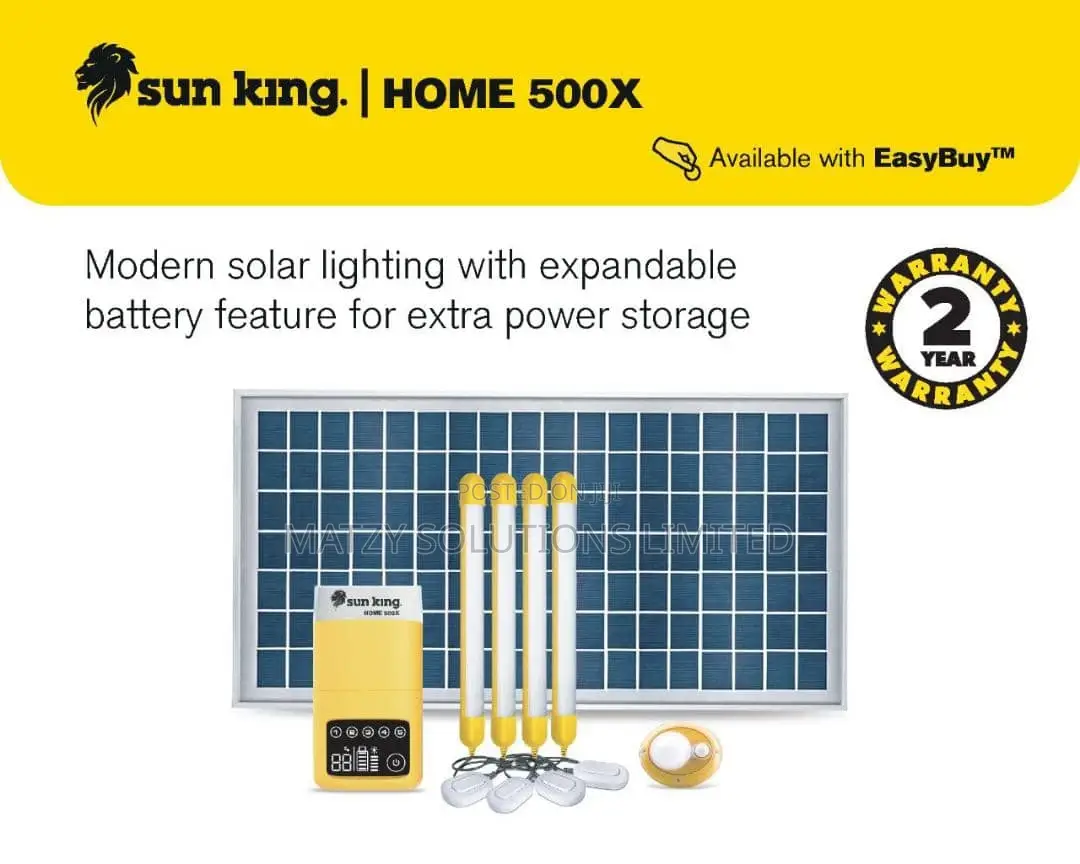 Sunking Home 500X Solar Lighting System