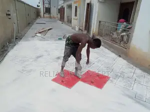 Stamped Concrete Floor