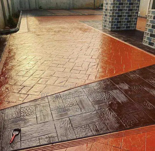 Stamped Concrete Floor
