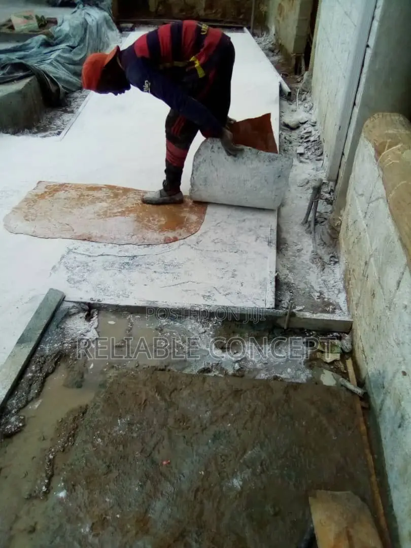 Stamped Concrete Floor