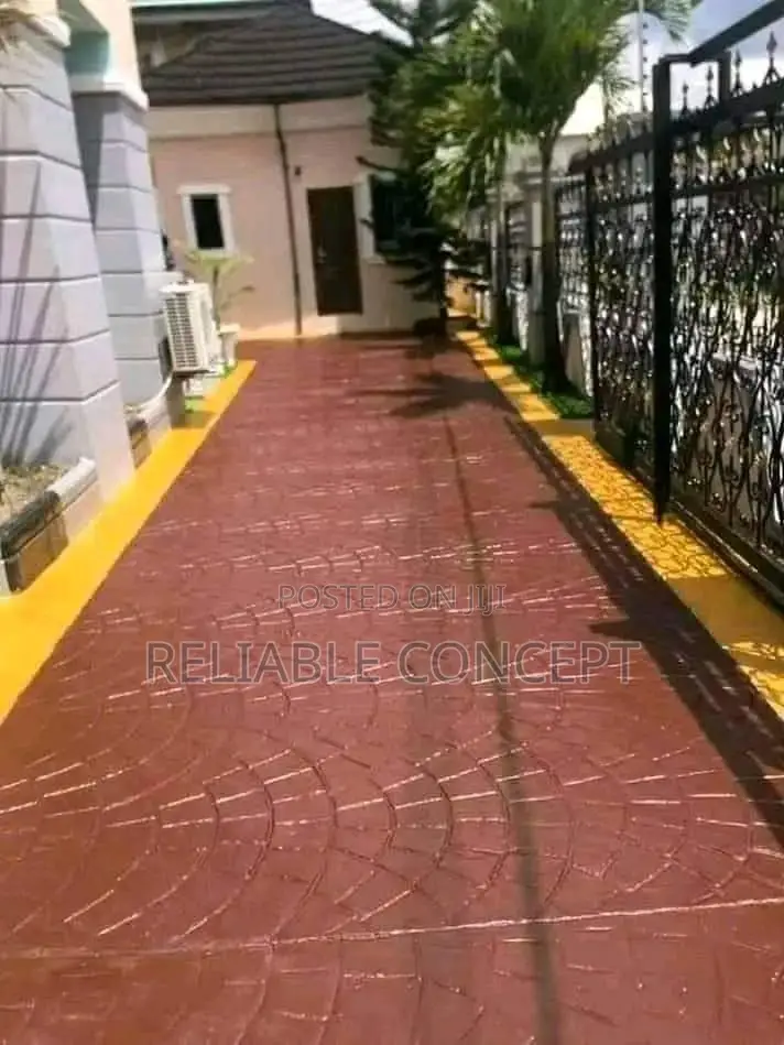 Stamped Concrete Floor