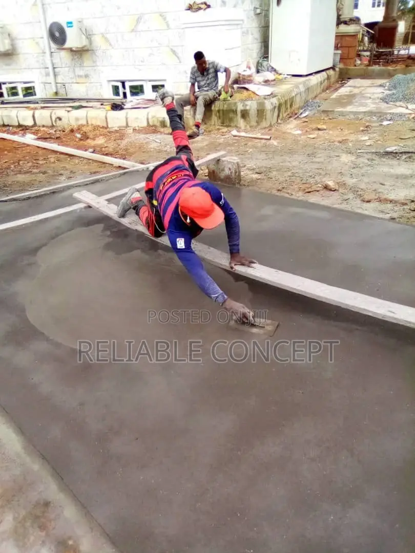 Stamped Concrete Floor