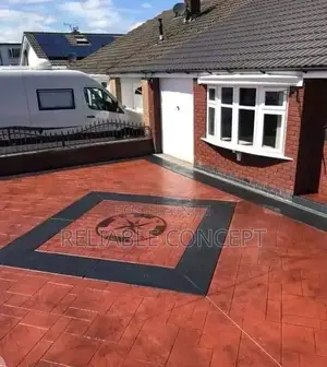 Stamped Concrete Floor