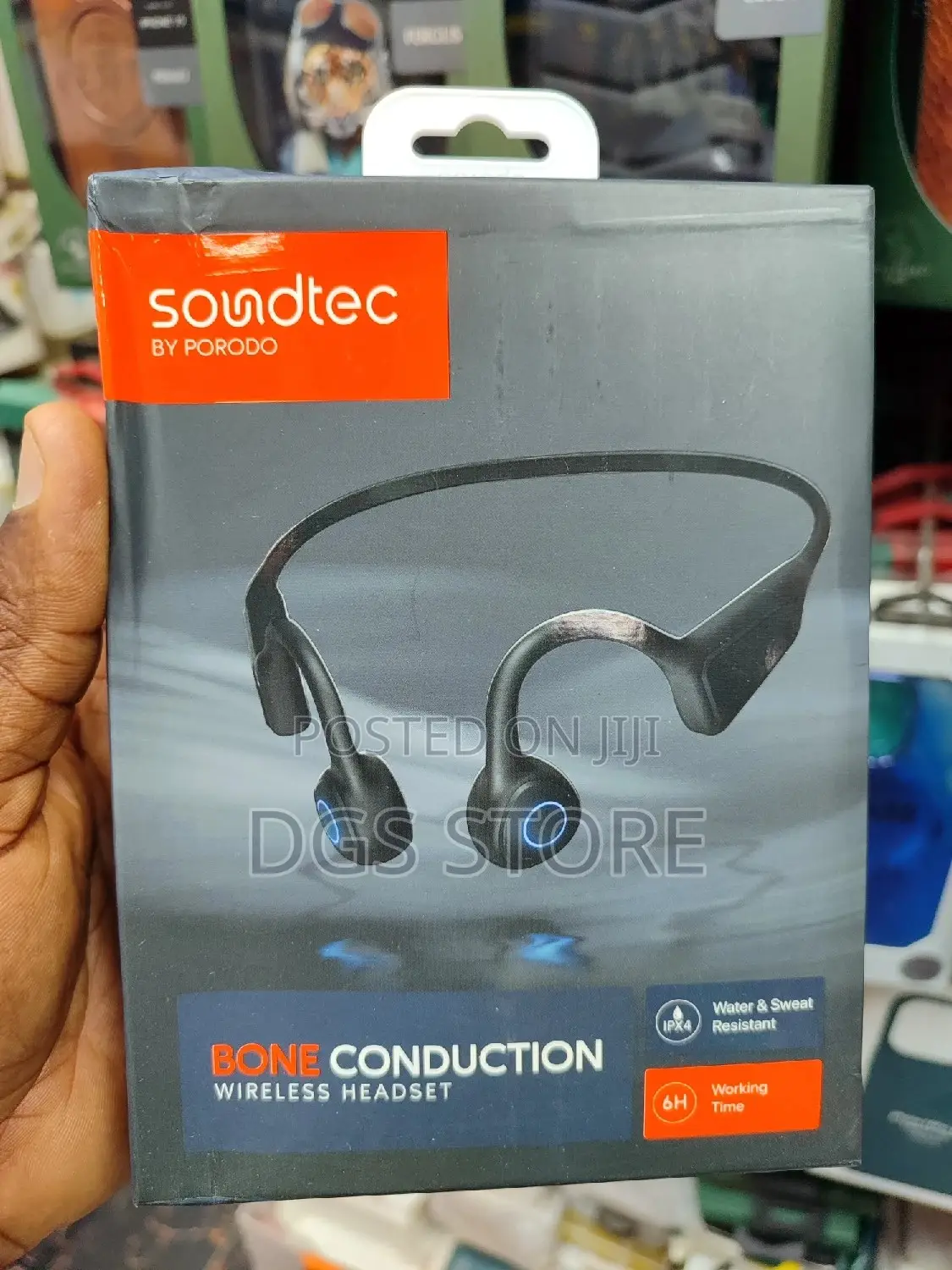 Porodo Soundtec Bone Conduction Wireless Headset