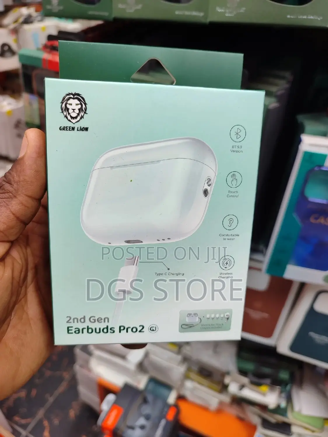Green Lion 2nd Generation Earbuds Pro 2 Bluetooth Earbuds