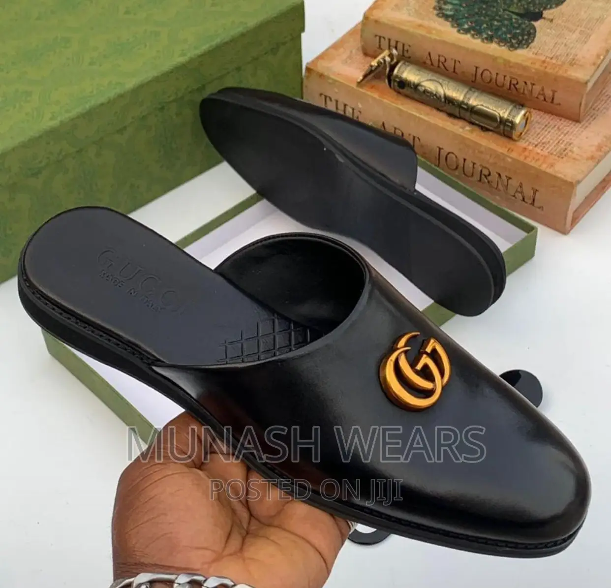Luxury Gucci Half Shoe