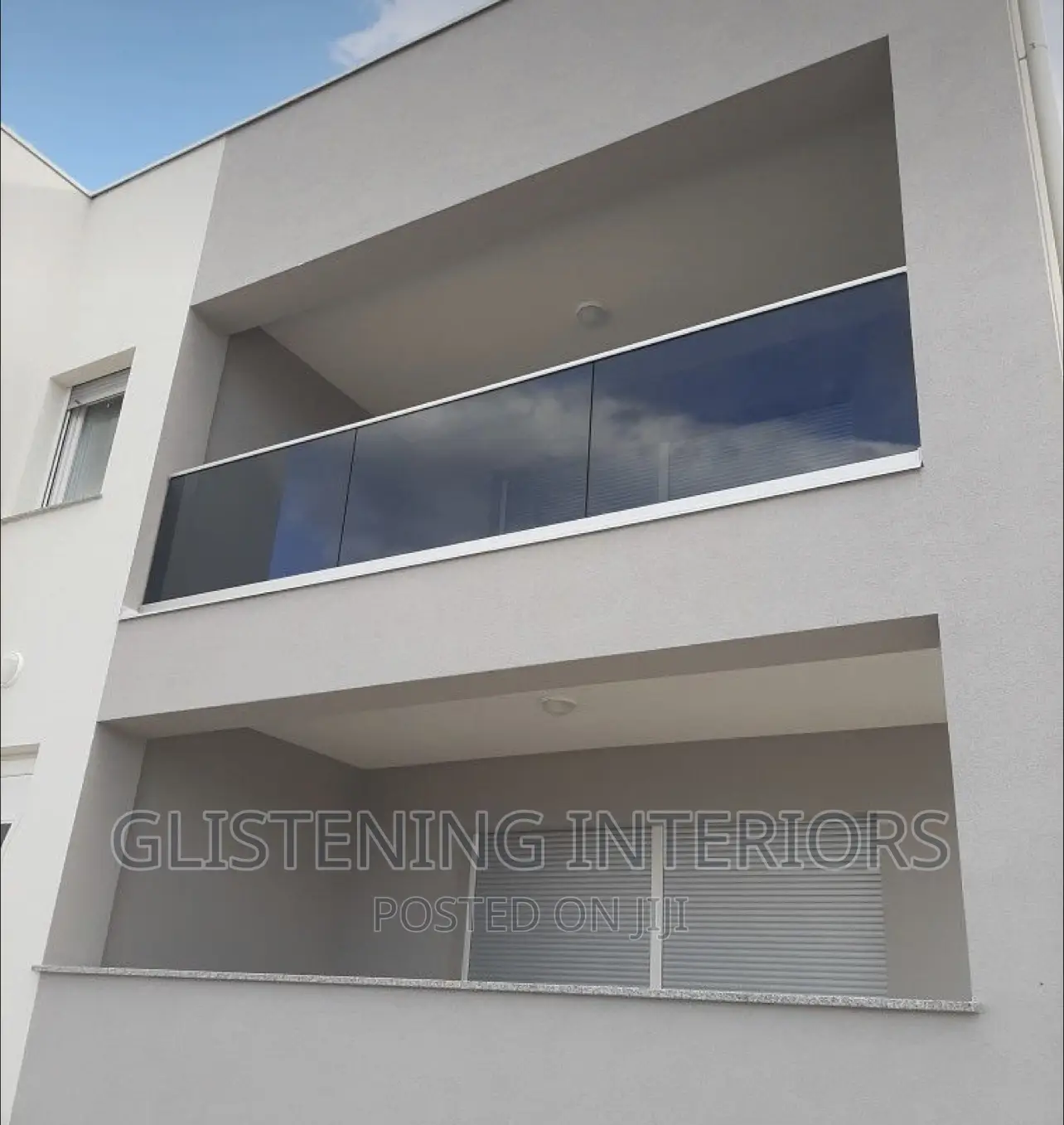 10mm Thick Tempered Balcony Handrail