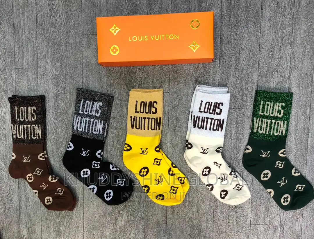 Original Louis Vuitton Designer Socks