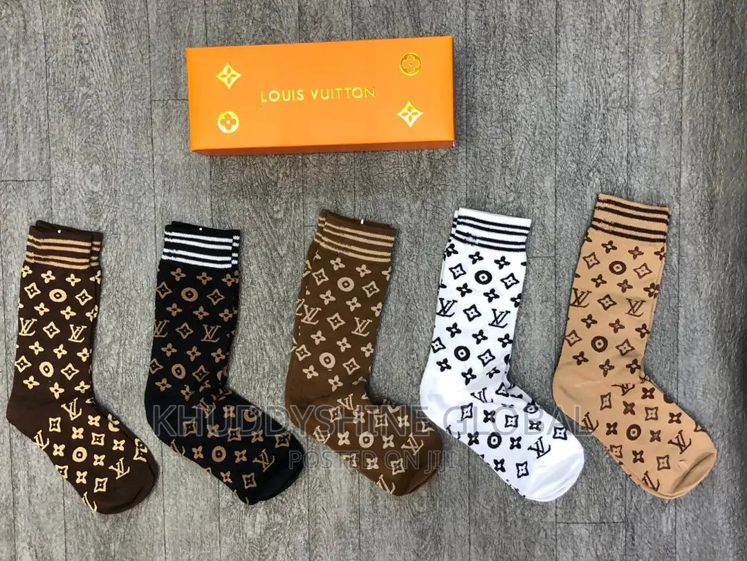 Original Louis Vuitton Designer Socks