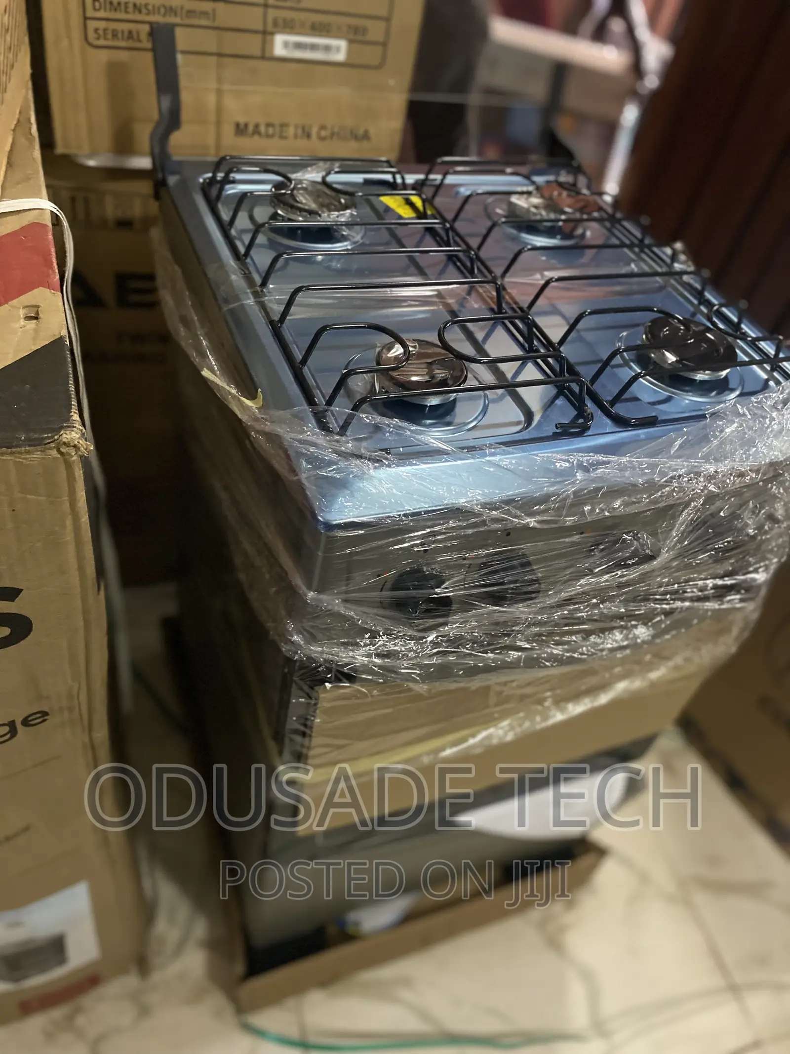 Eco Friendly SCANFROST Gas Cooker 4 Burner +Oven