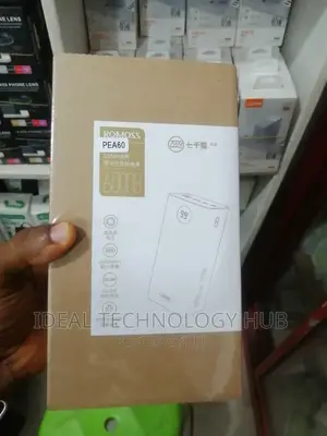 Romoss 60000mah Fast Power Bank Pea60 22.5w