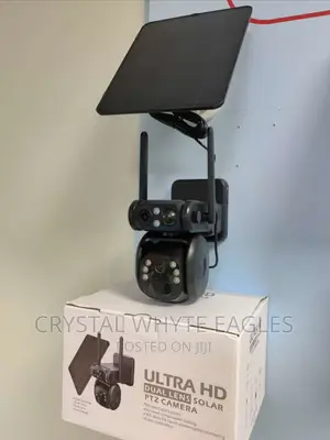 Ultra Hd Solar Dual Lens PTZ Camera