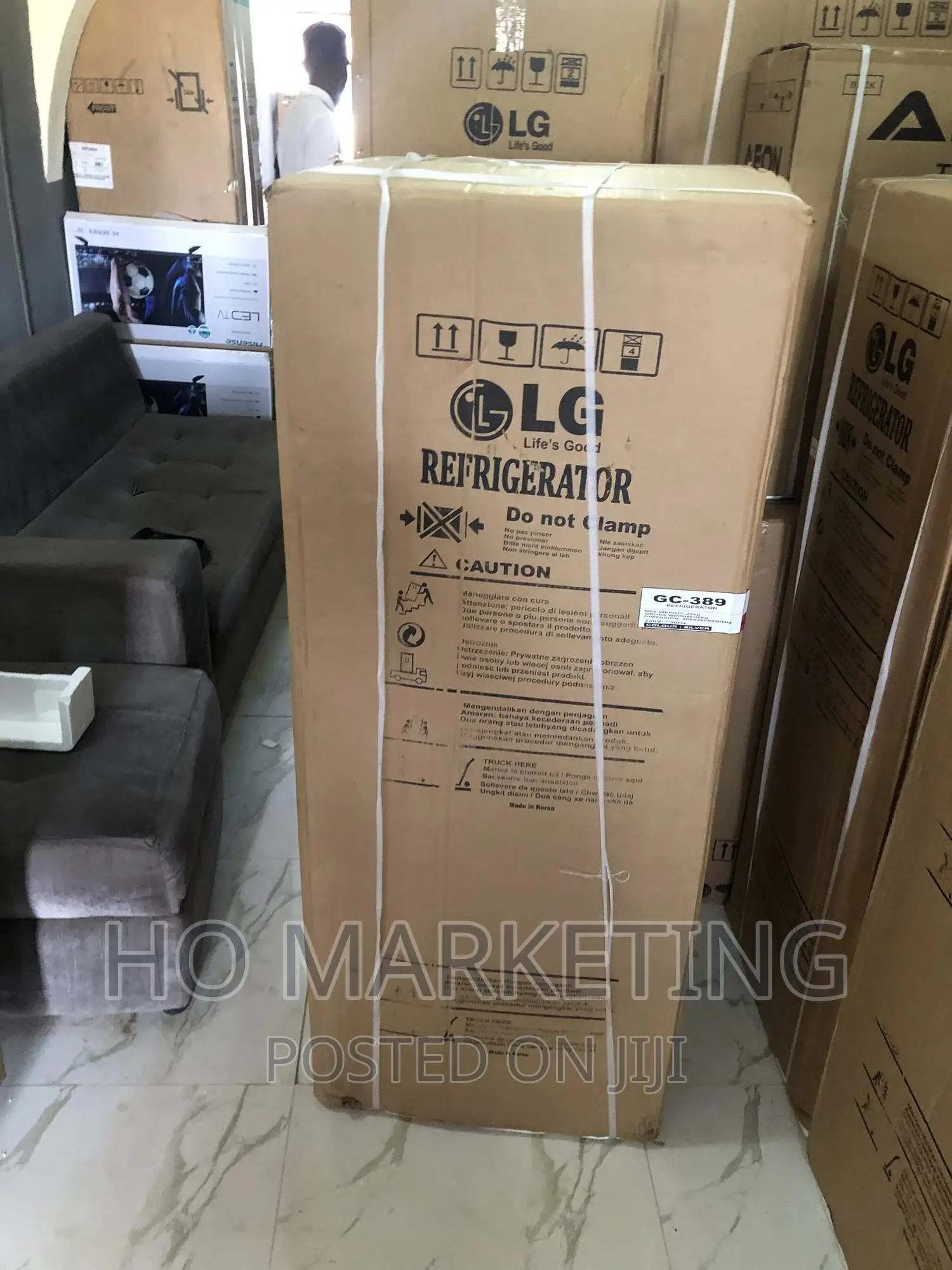 LG Gc-398l Rfrigerator 200L -(Silver)