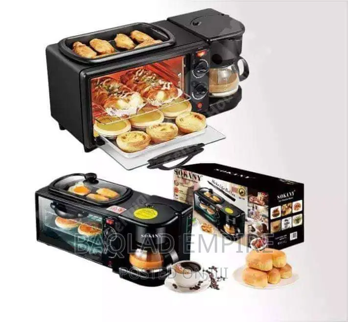 Sokany 3 in 1 Breakfast Maker