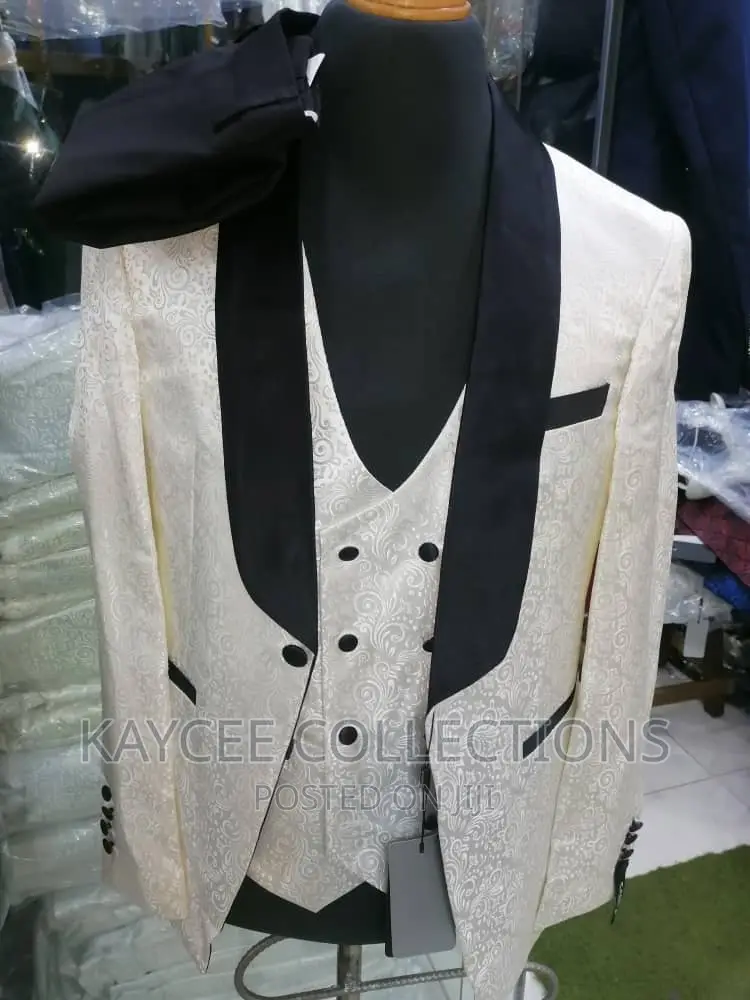 Tuxedo White Suit