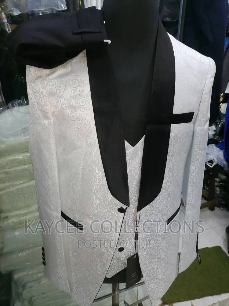 Tuxedo White Suit