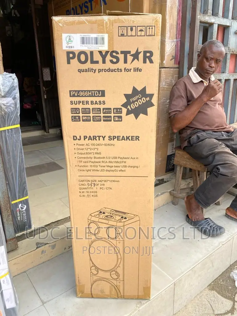 Polystar DJ Party Speaker