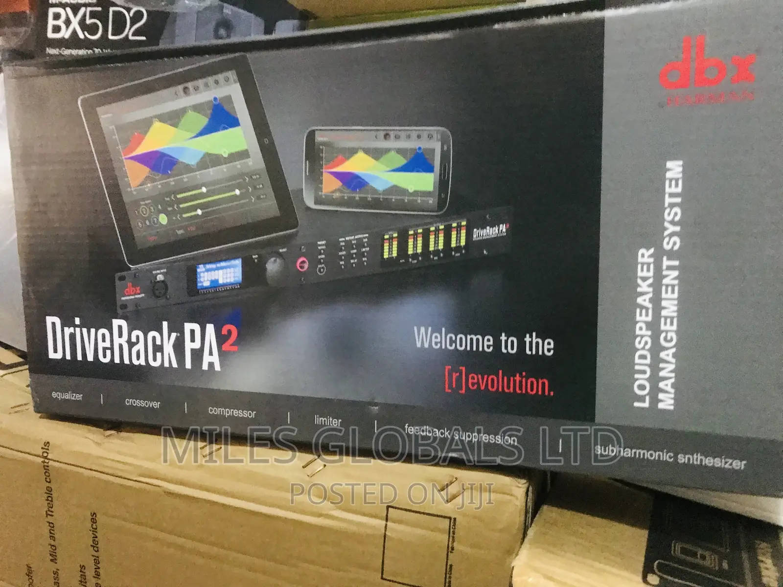DBX Driverack Pa2 Speakee Management System