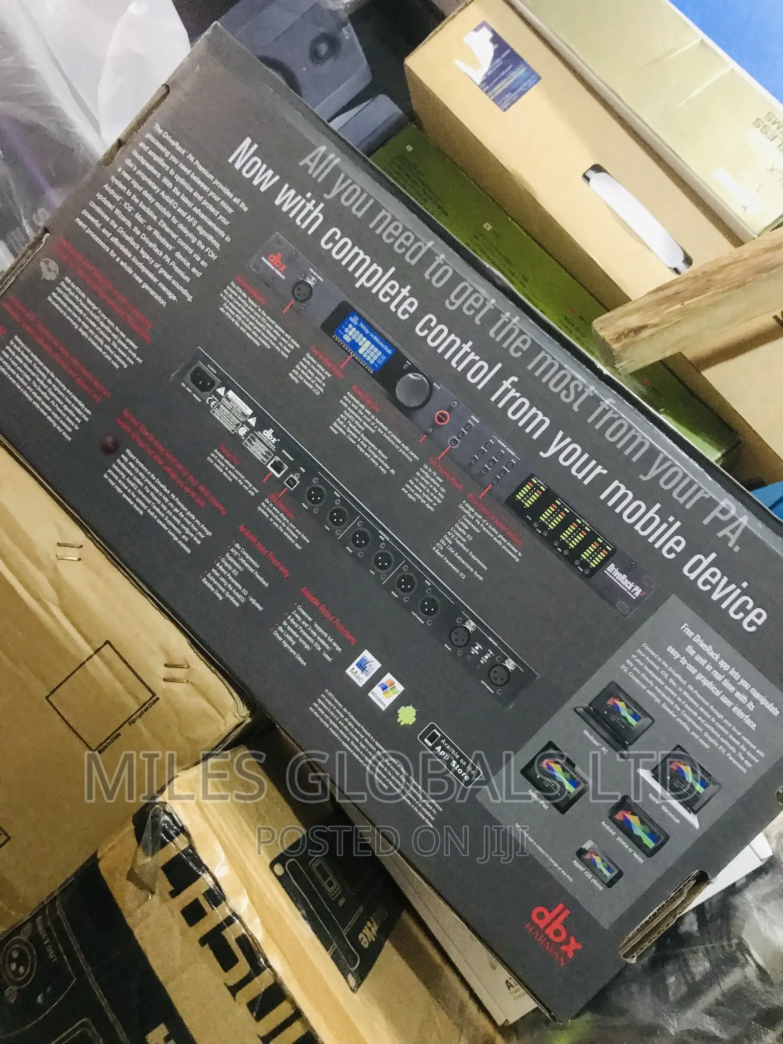 DBX Driverack Pa2 Speakee Management System