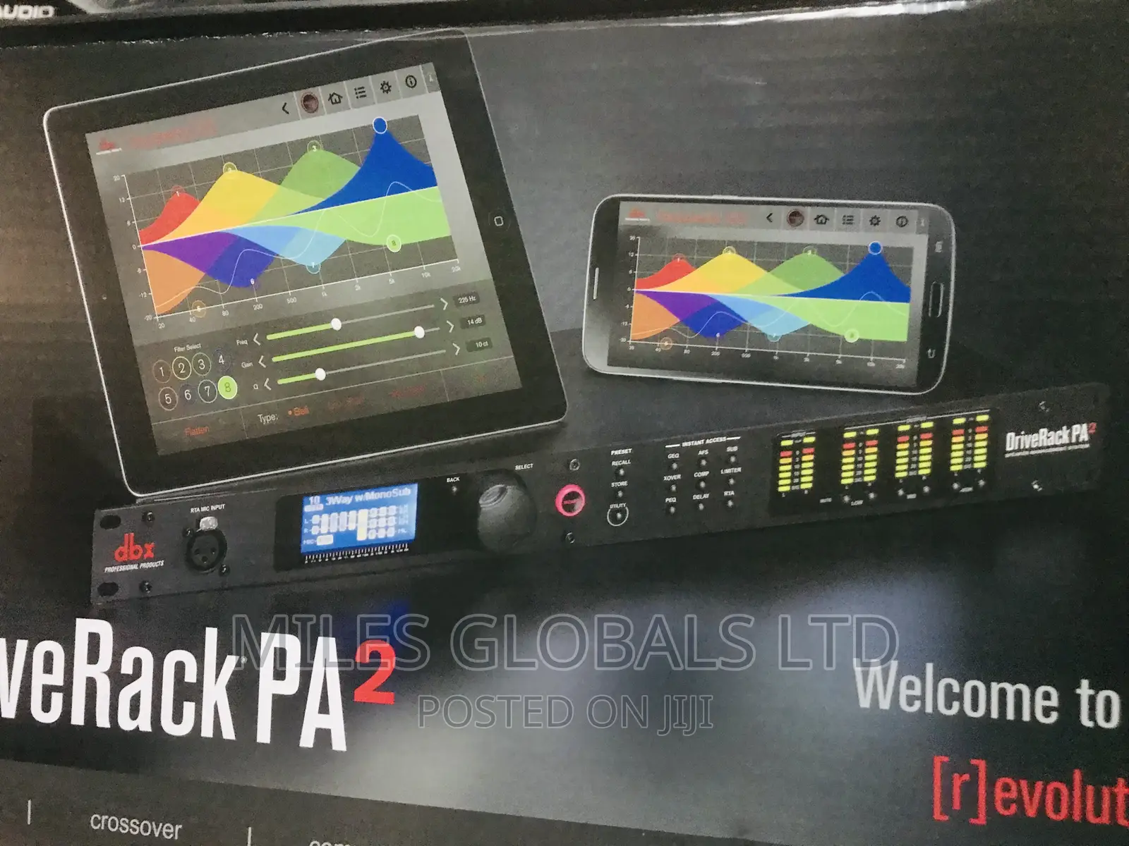 DBX Driverack Pa2 Speakee Management System