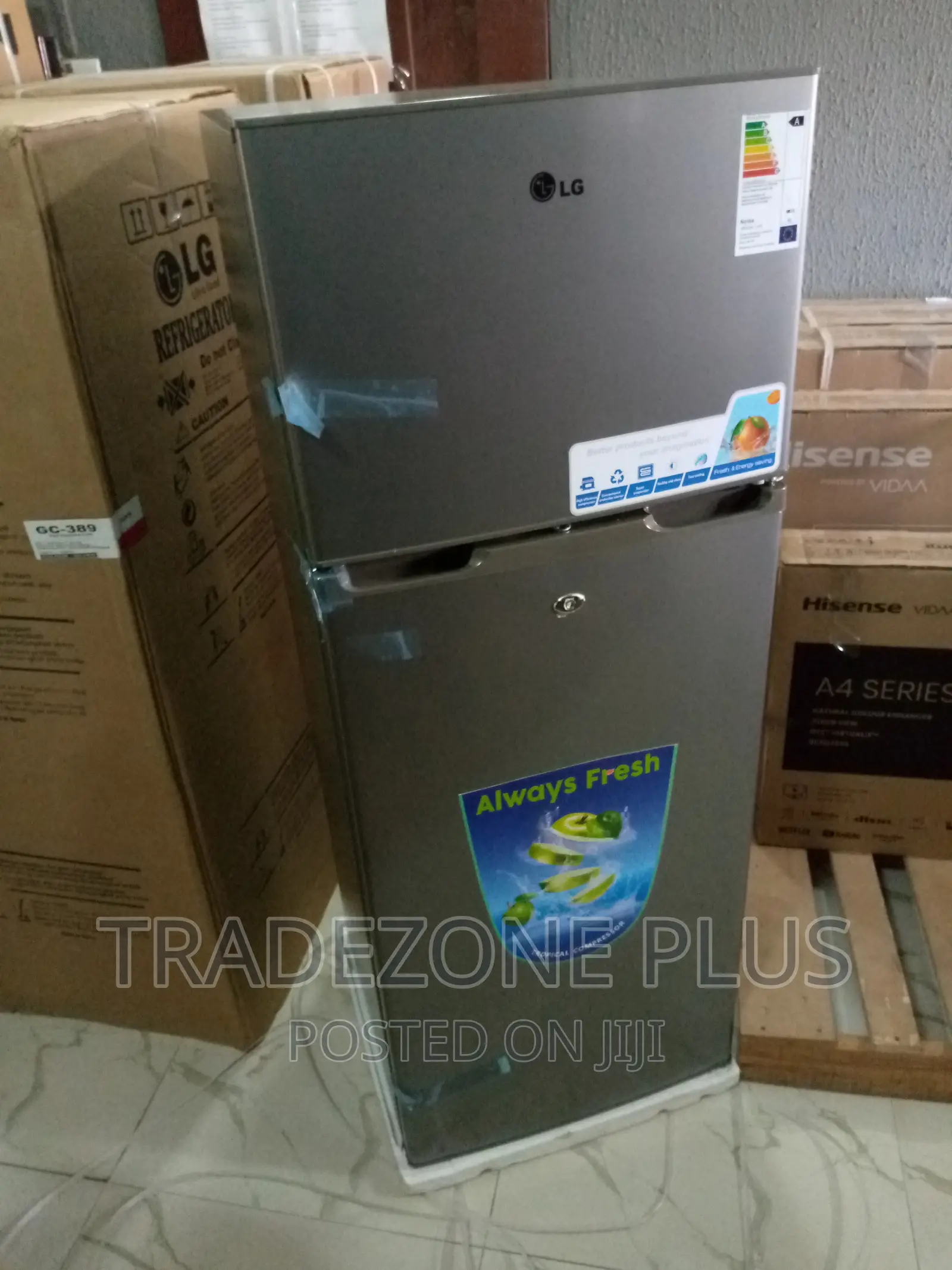 New LG Double Door 389 Refrigerator