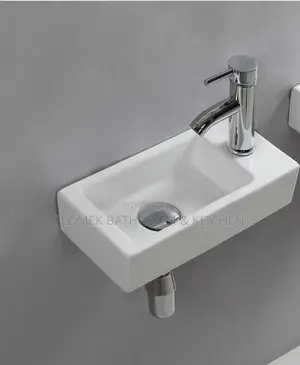 Complete Wash Hand Basin Set.