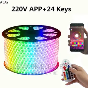 50m Led Strip 220V Outdoor Garden RGB Rope Light