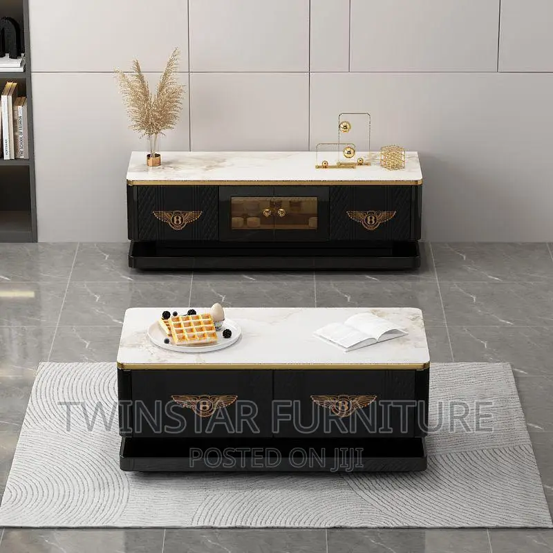 New Modern Luxury Tv Stand With Centre Table