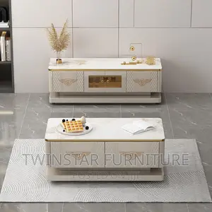 New Modern Luxury Tv Stand With Centre Table