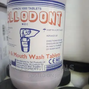 Tellodont Mouth Wash Tablets 400G