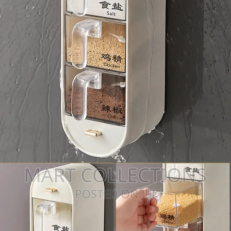 Wall Mount Spice Rack