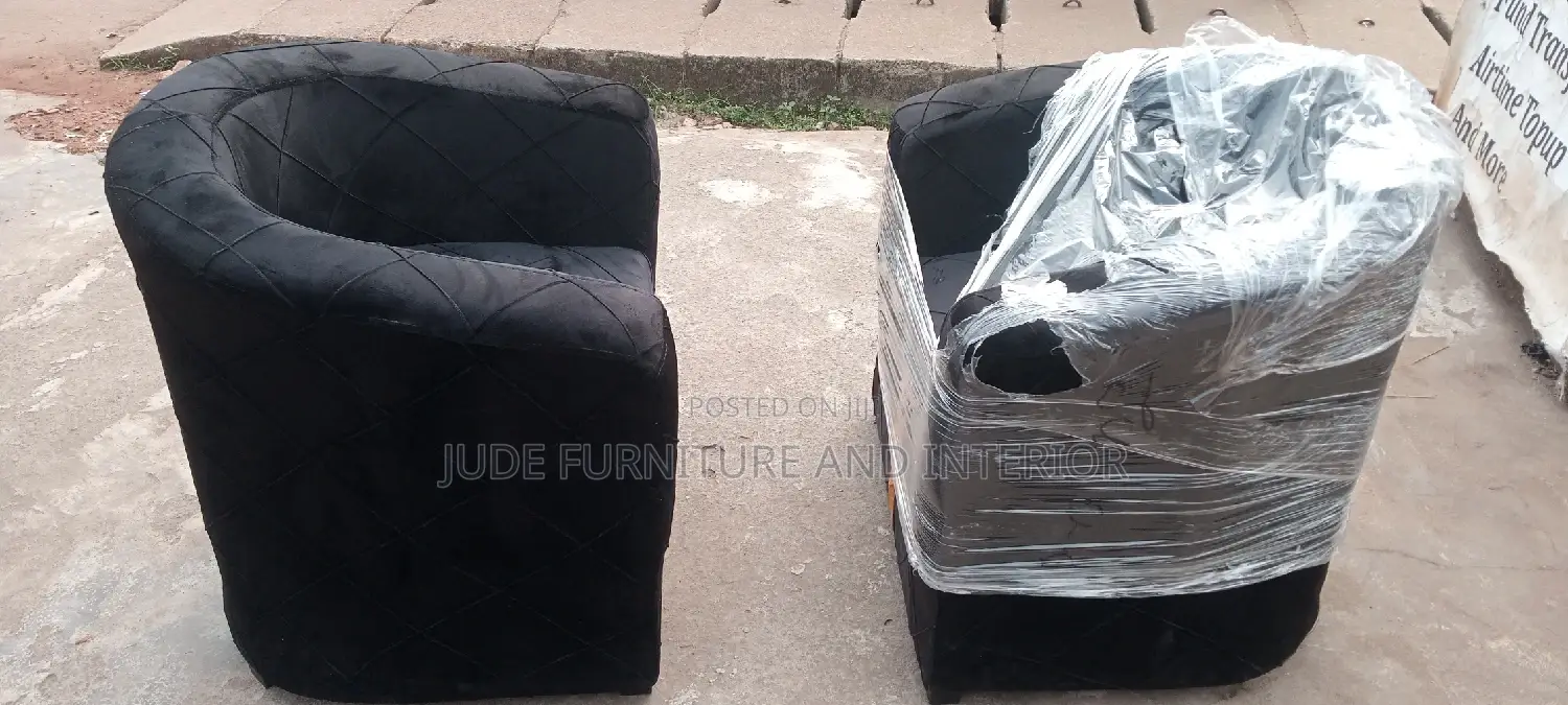 Black Single Sofa Available