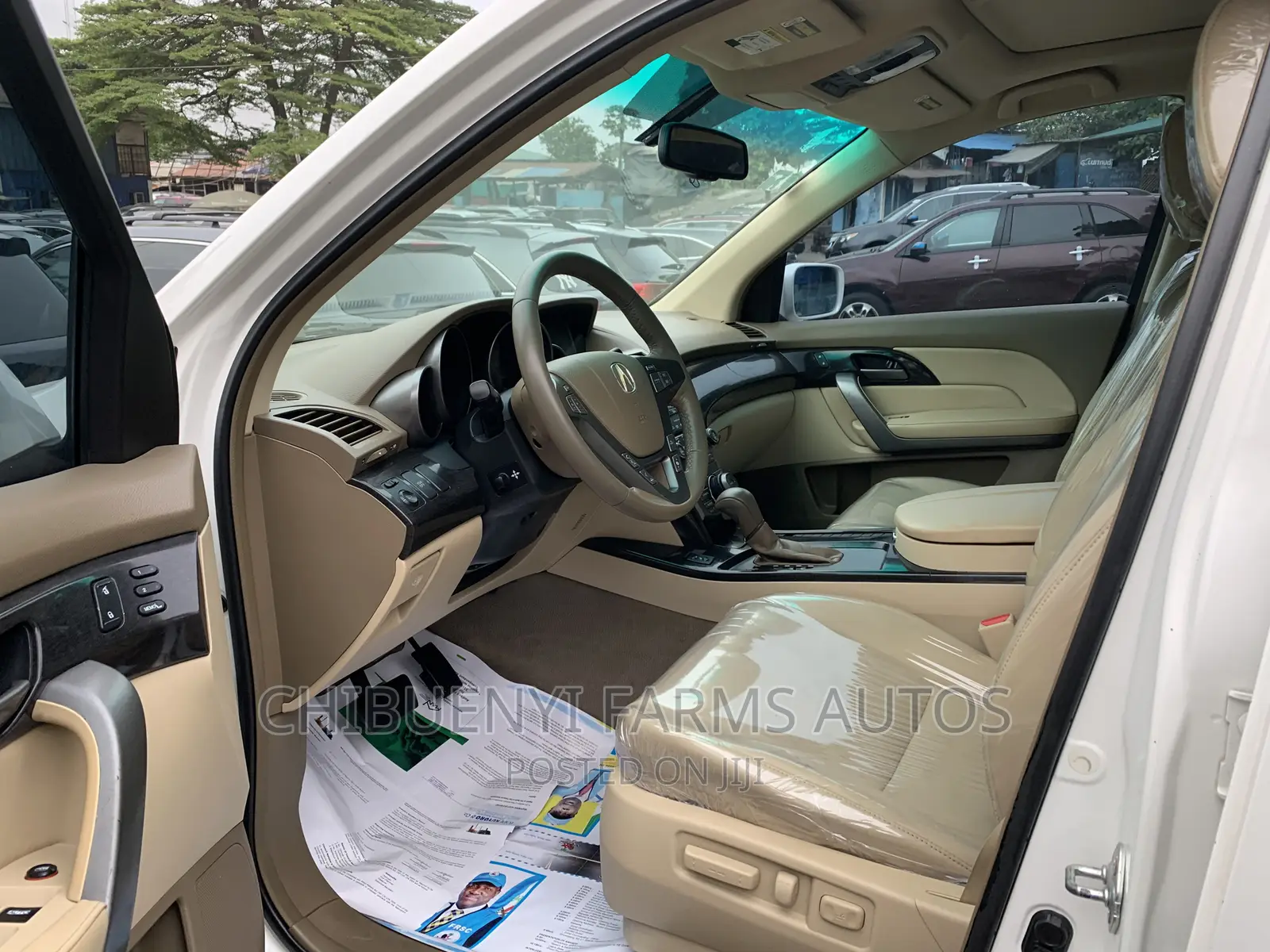 Acura MDX 2008 White