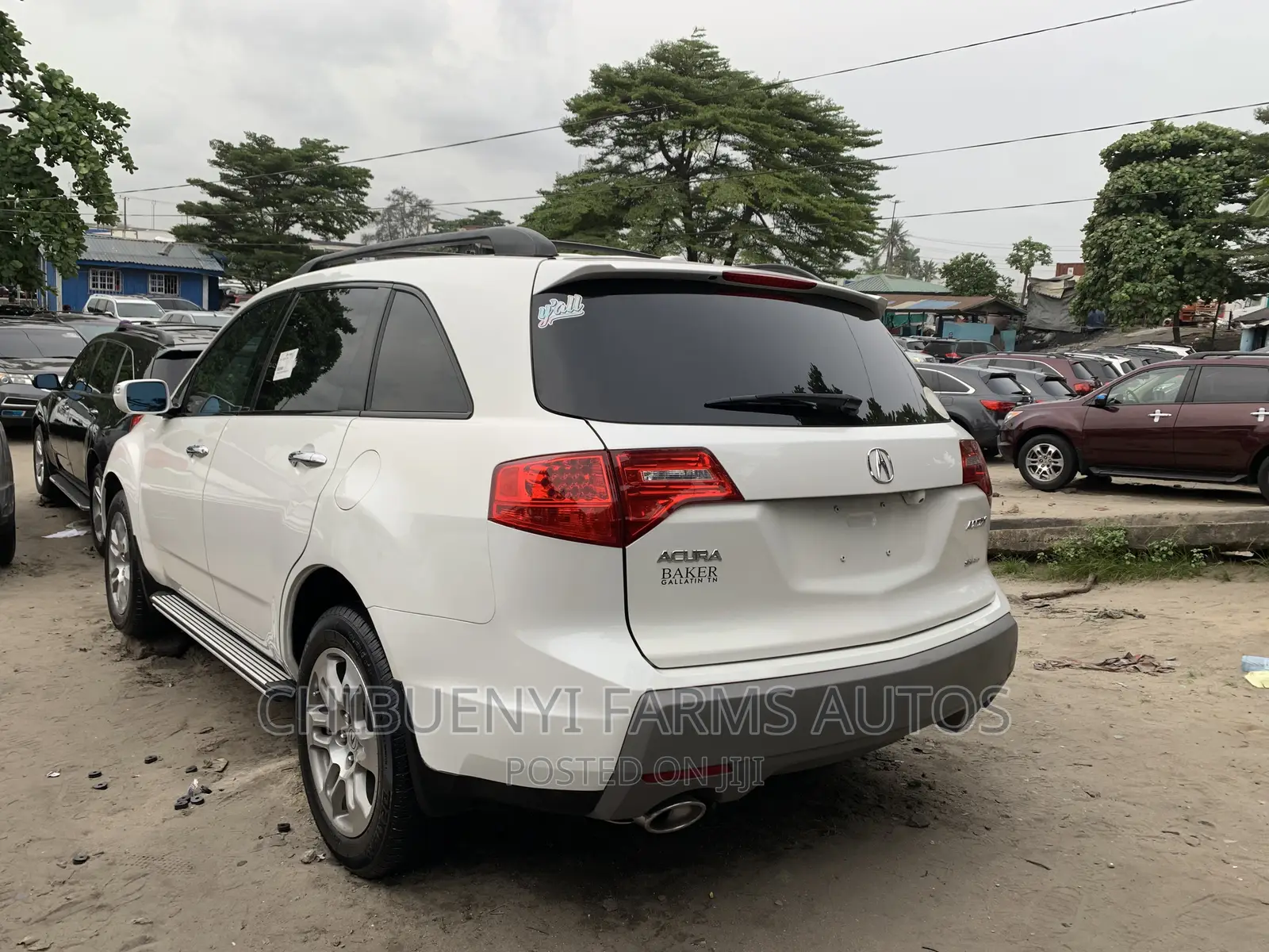 Acura MDX 2008 White